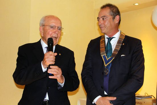 Viterbo - Cerimonia Rotary club, Moscatelli e Scorzino