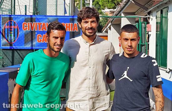 Civitavecchia - Mister Manelli con Sevieri e Contini
