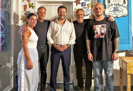 Santa Severa - Salvini all'Isola del Pescatore