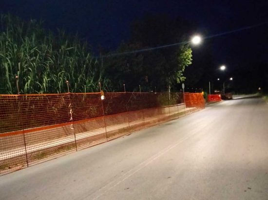 Montefiascone - I lavori sulla Cassia