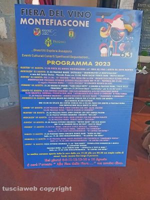 Montefiascone - Il programma della 63esima Fiera del vino