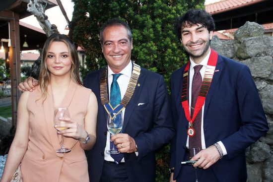 Viterbo - Cerimonia Rotary club, Profili, Scorzino e D'Angelo