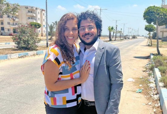 Reny Iskandee e Patrick Zaki