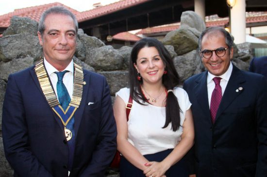 Viterbo - Cerimonia Rotary club, Scorzino, Frontini e Landi