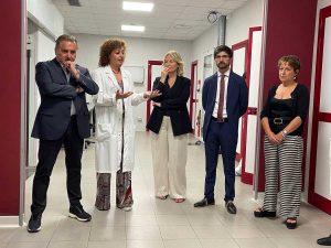 Viterbo - Belcolle - La consegna del nuovo acceleratore per la radioterapia