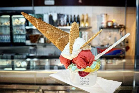 Viterbo - Un gelato