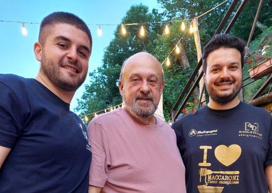 Canepina - Il ministro canadese Micheal Tibollo alla Sagra dei maccaroni