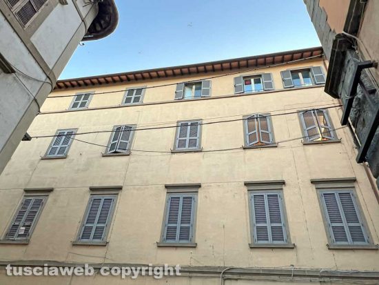Viterbo - La sede Uil in Corso Italia 68