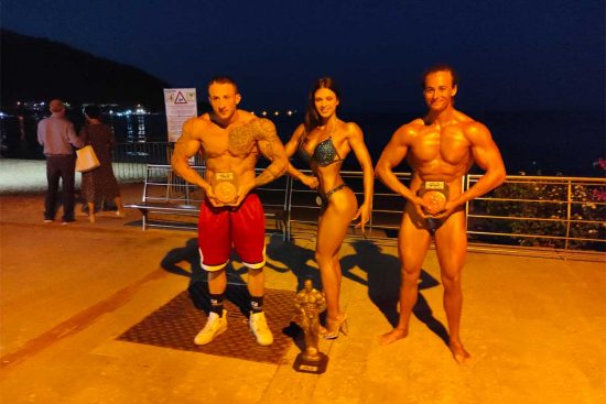 Sport - Body building - Gli atleti del team Chimera della palestra Active space