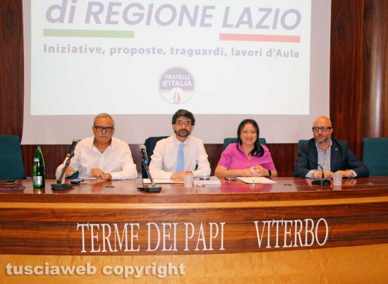 Viterbo - FdI - 100 giorni regione Lazio