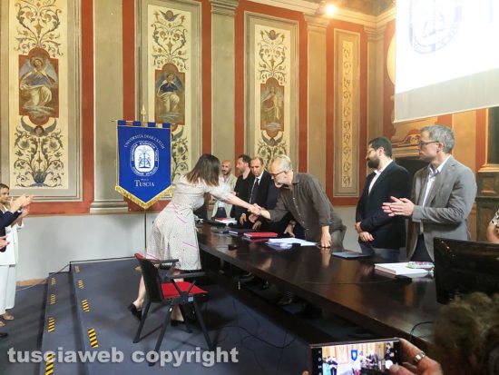 Viterbo - Laurea Cristina Pallotta 