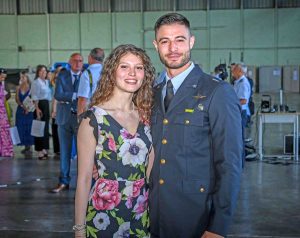 Viterbo - I marescialli della scuola dell’aeronautica militari del corso Deimos II si laureano 