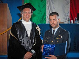 Viterbo - I marescialli della scuola dell’aeronautica militari del corso Deimos II si laureano 