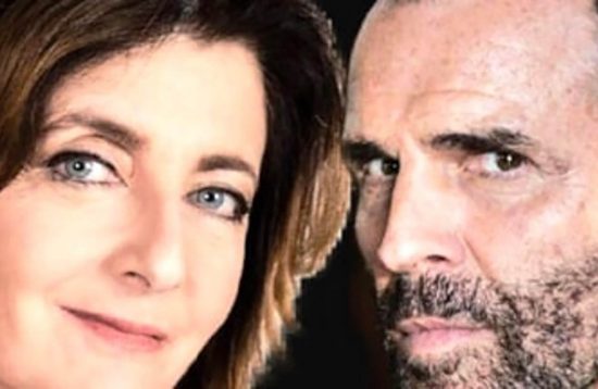 Francesca Reggiani e Pino Quartullo