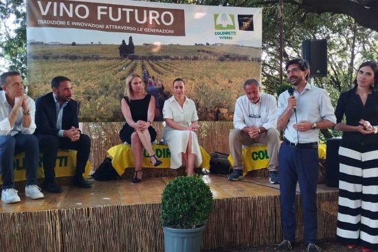 Castiglione i Teverina - Il consigliere regionale Daniele Sabatini al convegno della Coldiretti "Vino futuro"