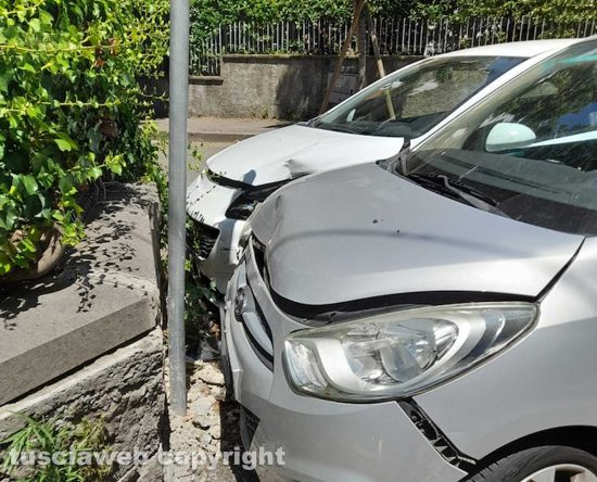 Viterbo - Incidente in via Vanni