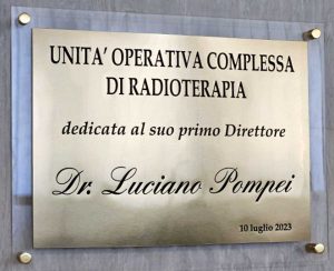 Viterbo - Belcolle - Due targe commemorative per i dottori scomparsi