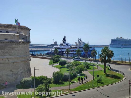 Civitavecchia - Lo yacht di Michael Jordan