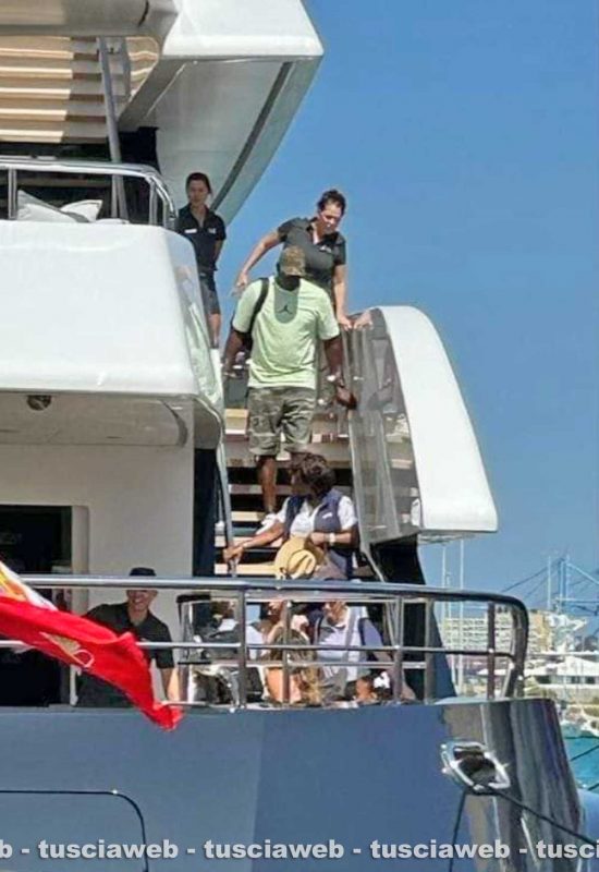 Michael Jordan al porto di Civitavecchia