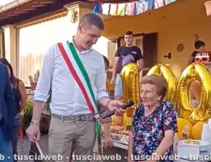 Sutri - Eleonora Cencioni festeggia i 100 anni