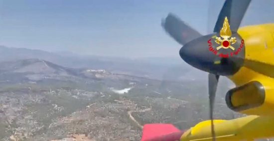 Incendi in Grecia