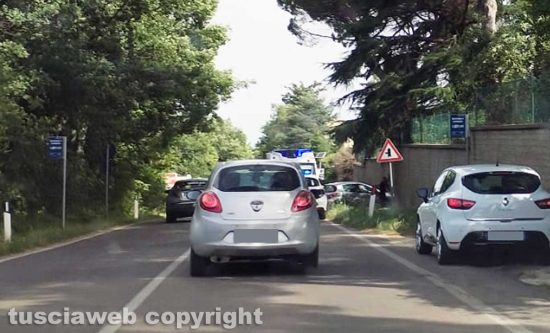 Viterbo - Incidente sulla Cimina