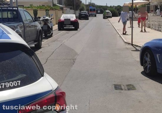Montalto di Castro - Anziano muore in spiaggia - Carabinieri, polizia locale e 118