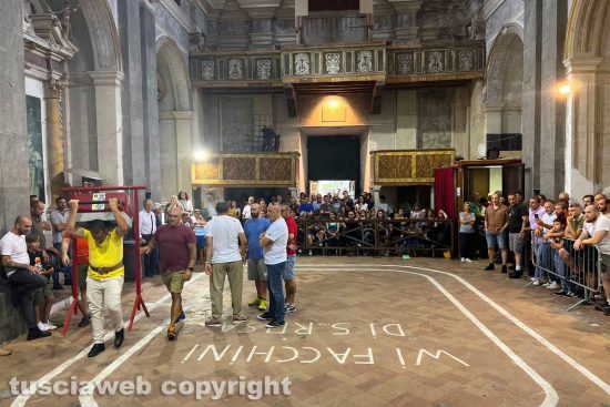 Viterbo - Le prove di portata