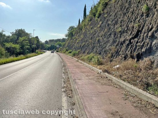 Viterbo - La pista rossa tosata