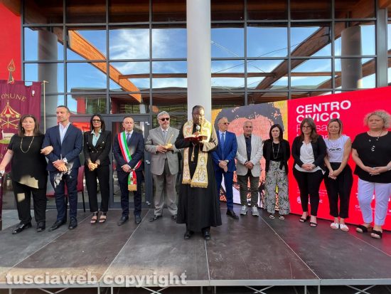 Capranica- Inaugurazione del centro civico Piersanti Mattarella
