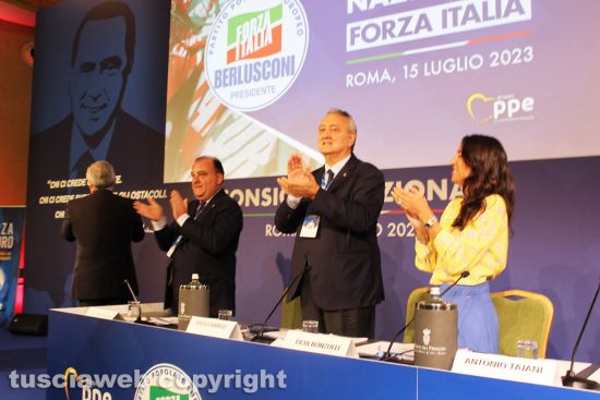 Roma - Consiglio nazionale di Forza Italia