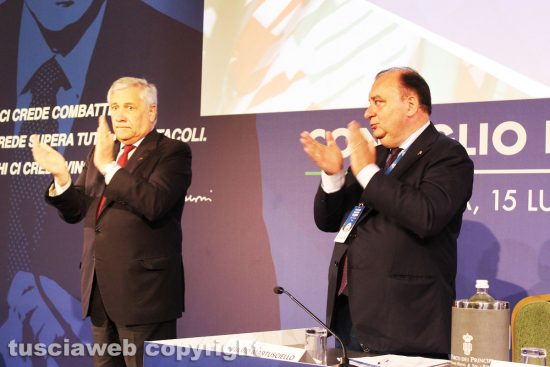 Roma - Consiglio nazionale di Forza Italia