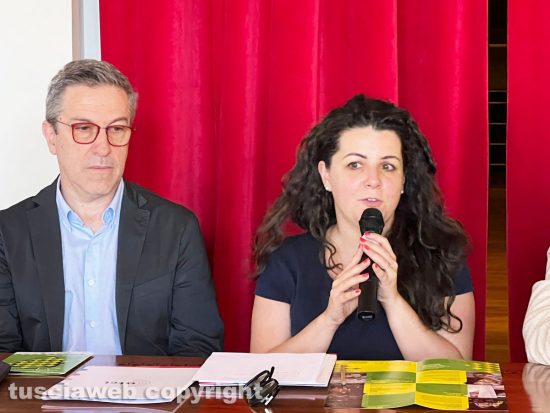 Viterbo - Presentazione stagione teatrale dell'Unione - Luca Fornari e Chiara Frontini