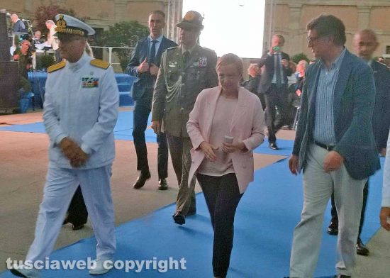 Giorgia Meloni a Civitavecchia