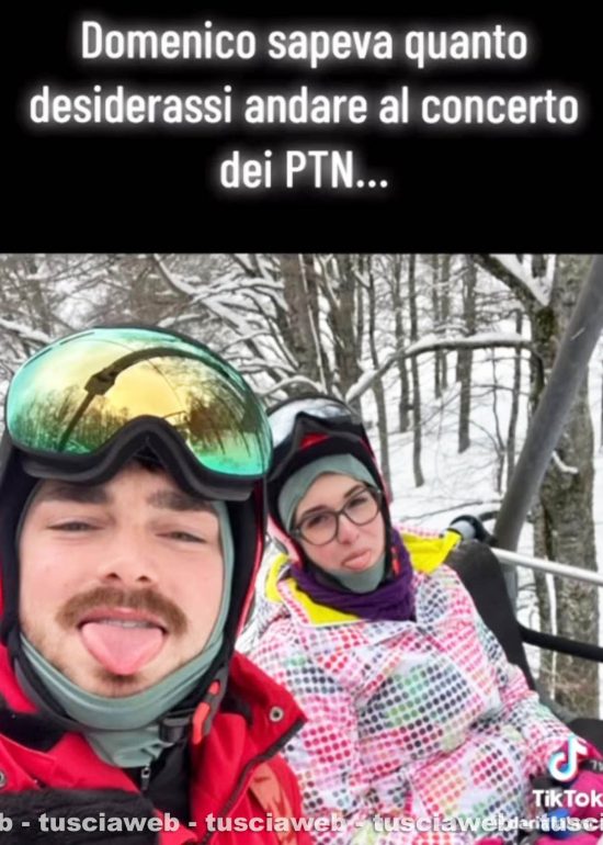 Trevignano Romano - Domenico Antinori e Daria Falasca nel video su TikTok