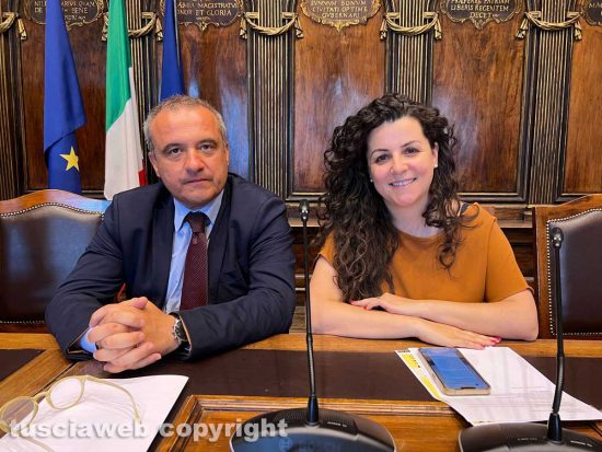 Viterbo - Fausto Vinci e Chiara Frontini