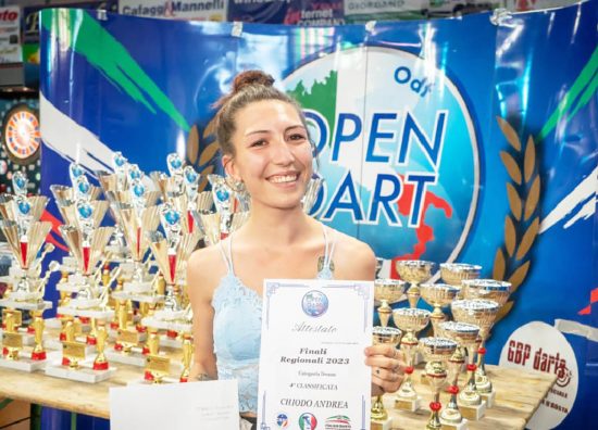 Campionato regionale 2023 Freccette soft, Andrea Chiodo