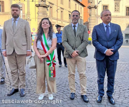 Da sinistra: Alessandro Romoli, Chiara Frontini, Andrea Caputo e Fausto Vinci