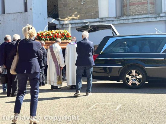 Viterbo - I funerali dell'avvocato Severo Bruno