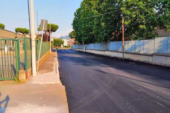 Civita Castellana - I lavori alle strade