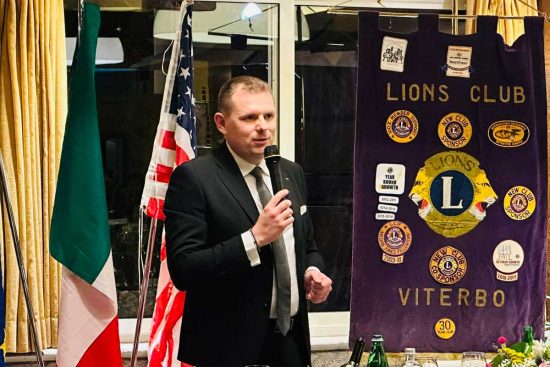 Francesco Cima nuovo presidente del Lions club di Viterbo