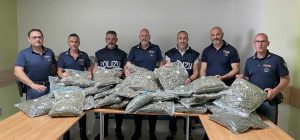 Orvieto - Sequestrati oltre 60 kg di droga dalla stradale 