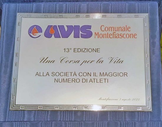Montefiascone - 13esima edizione di "Una corsa per la vita"