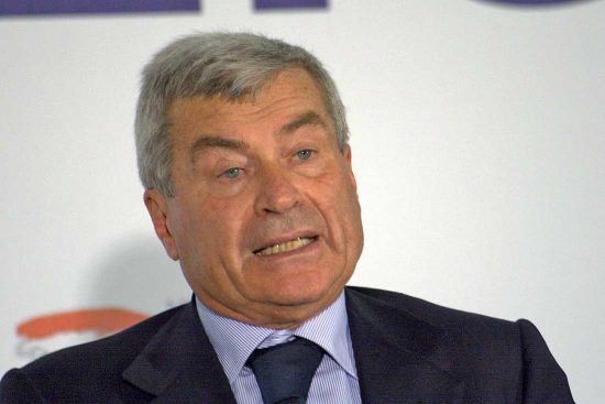 Carlo Sangalli, presidente di Confcommercio