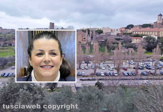 Viterbo - Valle Faul e nel riquadro Chiara Frontini