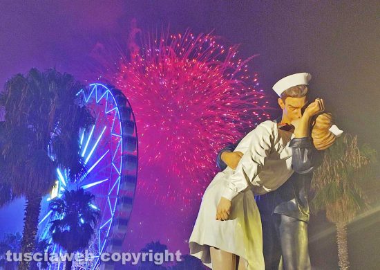 Civitavecchia - I fuochi d'artificio di Ferragosto