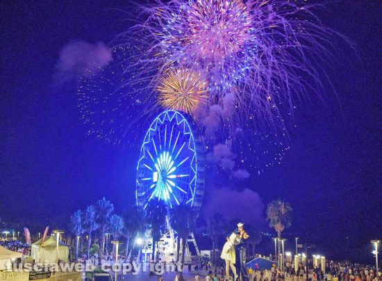 Civitavecchia - I fuochi d'artificio di Ferragosto