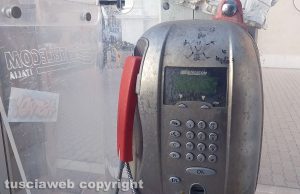 Civitavecchia - Le cabine telefoniche che verranno smantellate