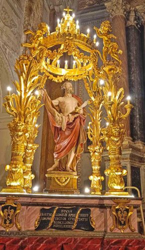 Il santo patrono di Ronciglione San Bartolomeo