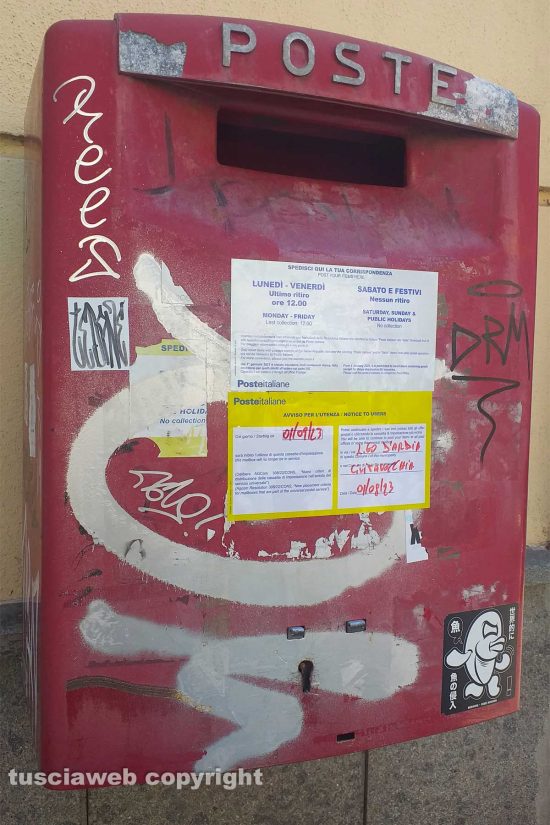 Civitavecchia - Una cassetta postale